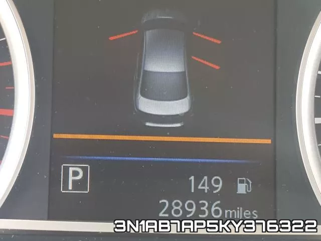 3N1AB7AP5KY376322 фото 9