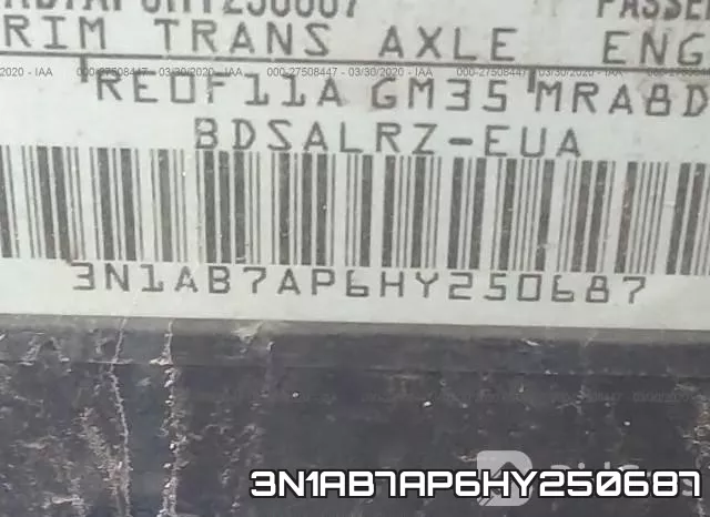 3N1AB7AP6HY250687 фото 10