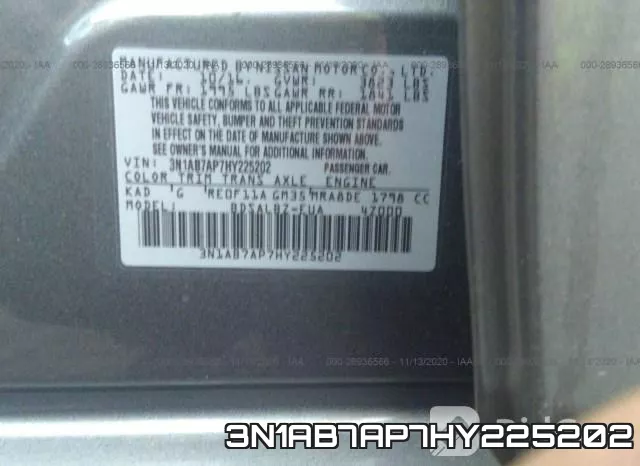 3N1AB7AP7HY225202 фото 10
