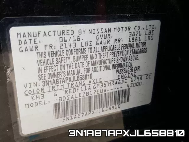 3N1AB7APXJL658810 фото 2