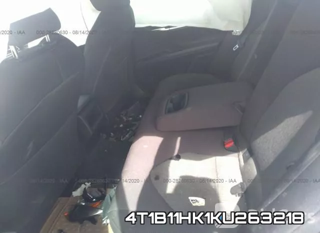 4T1B11HK1KU263218 фото 9