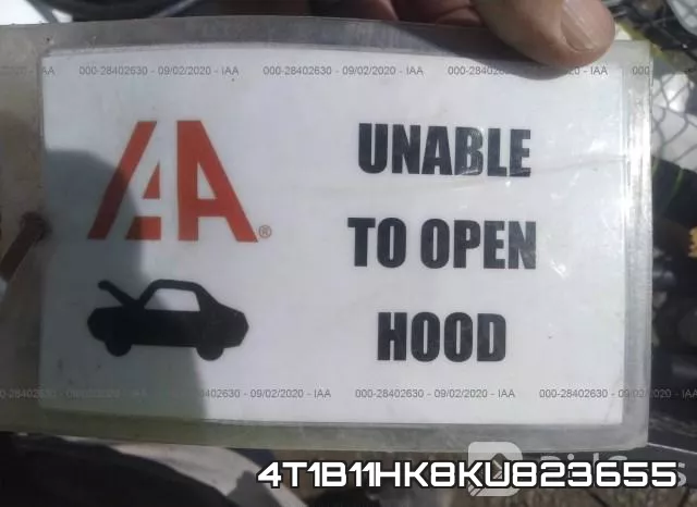 4T1B11HK8KU823655 фото 2