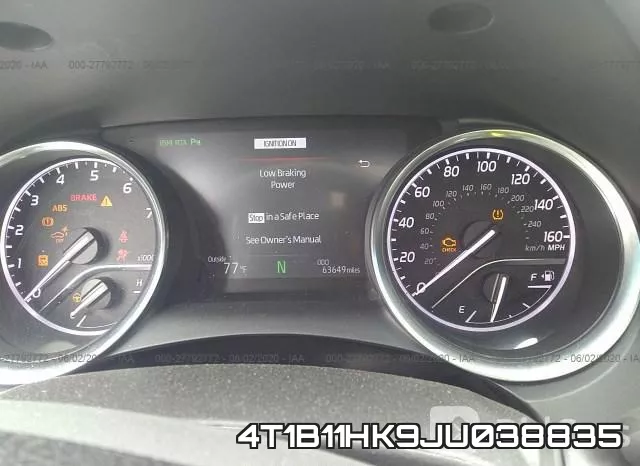 4T1B11HK9JU038835 фото 8