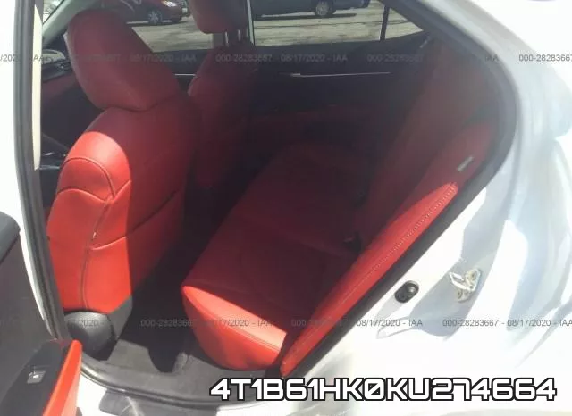 4T1B61HK0KU274664 фото 9