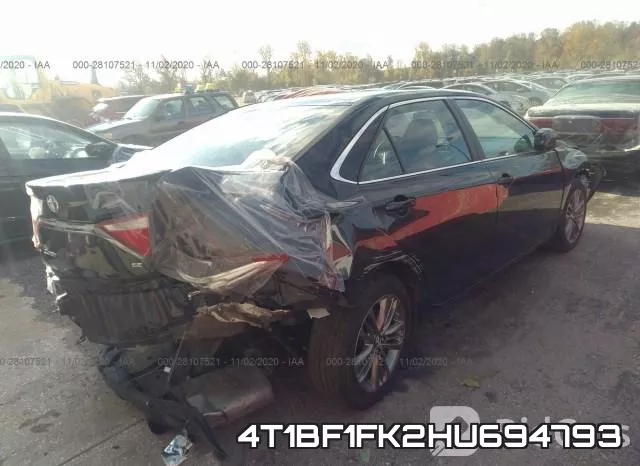 4T1BF1FK2HU694793 фото 5