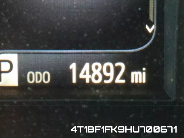 4T1BF1FK9HU700671 фото 9