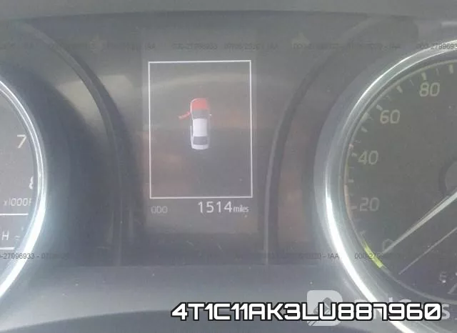 4T1C11AK3LU887960 фото 8