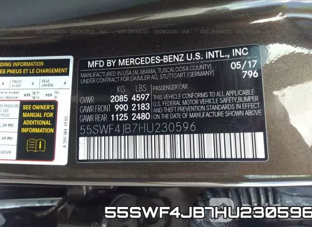 55SWF4JB7HU230596 фото 10