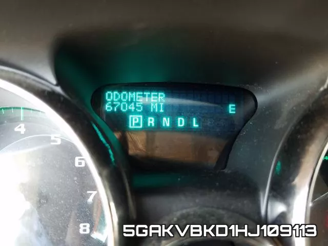 5GAKVBKD1HJ109113 фото 9