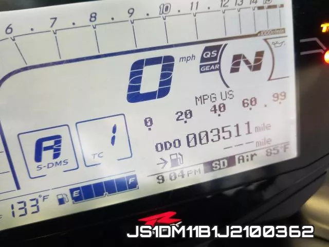 JS1DM11B1J2100362 фото 9