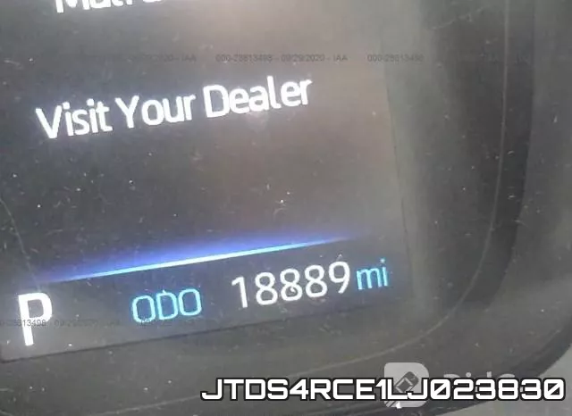 JTDS4RCE1LJ023830 фото 8