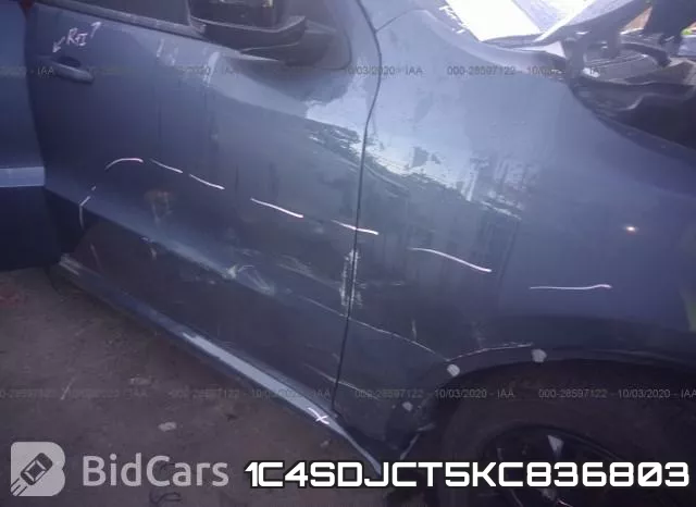 1C4SDJCT5KC836803 фото 7