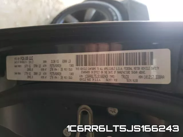 1C6RR6LT5JS166243 фото 2