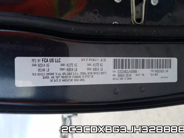 2C3CDXBG3JH328888 фото 2