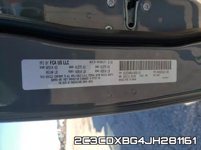 2C3CDXBG4JH281161 фото 2