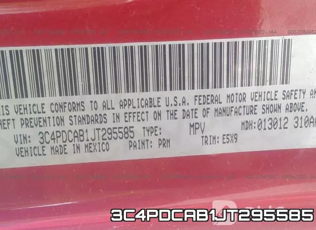 3C4PDCAB1JT295585 фото 10