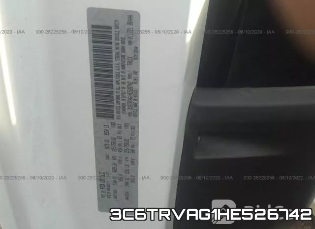3C6TRVAG1HE526742 фото 10