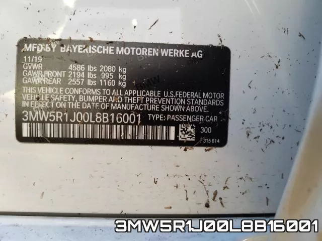 3MW5R1J00L8B16001 фото 2