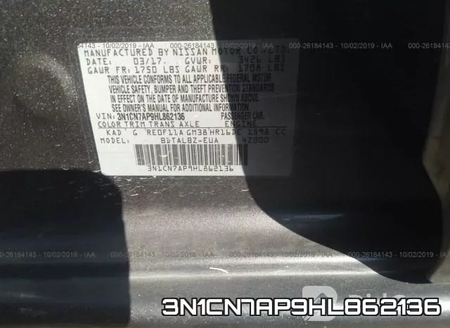 3N1CN7AP9HL862136 фото 10