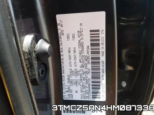 3TMCZ5AN4HM087338 фото 2