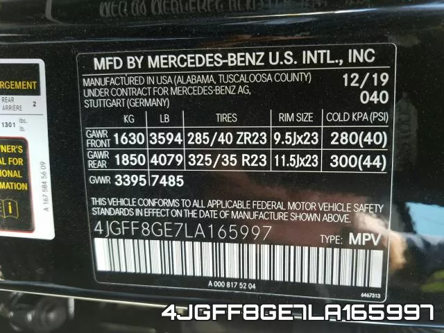4JGFF8GE7LA165997 фото 2