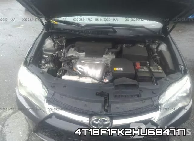 4T1BF1FK2HU684717 фото 2