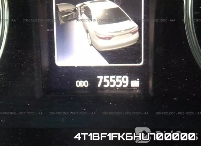 4T1BF1FK6HU700000 фото 8