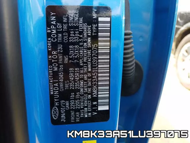 KM8K33A51LU397075 фото 2