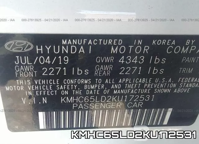 KMHC65LD2KU172531 фото 10