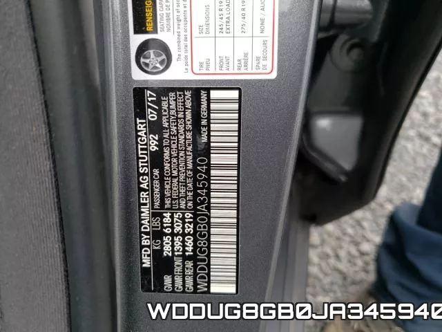 WDDUG8GB0JA345940 фото 2