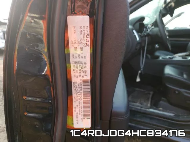 1C4RDJDG4HC834176 фото 2