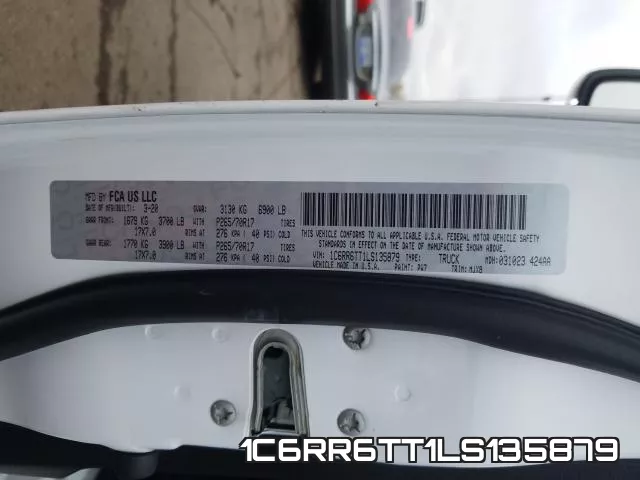 1C6RR6TT1LS135879 фото 2