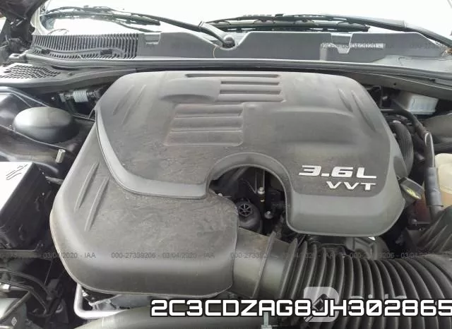 2C3CDZAG8JH302865 фото 2