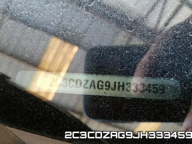 2C3CDZAG9JH333459 фото 2
