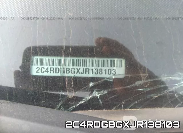 2C4RDGBGXJR138103 фото 9