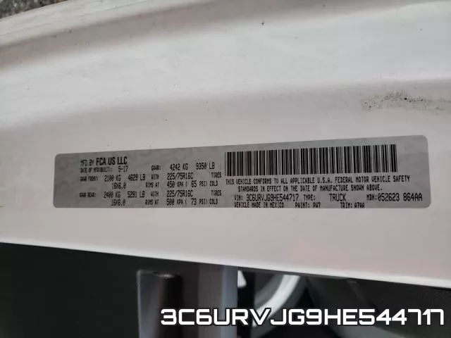 3C6URVJG9HE544717 фото 2