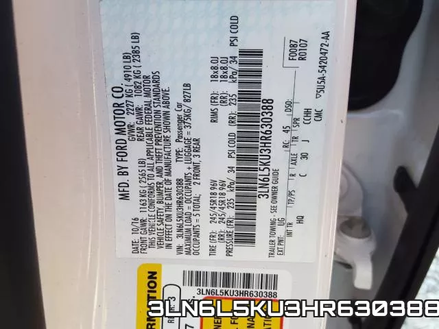 3LN6L5KU3HR630388 фото 2