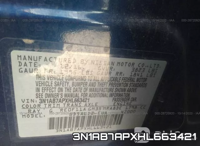 3N1AB7APXHL663421 фото 10