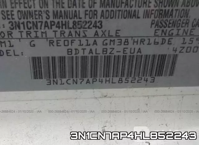 3N1CN7AP4HL852243 фото 10