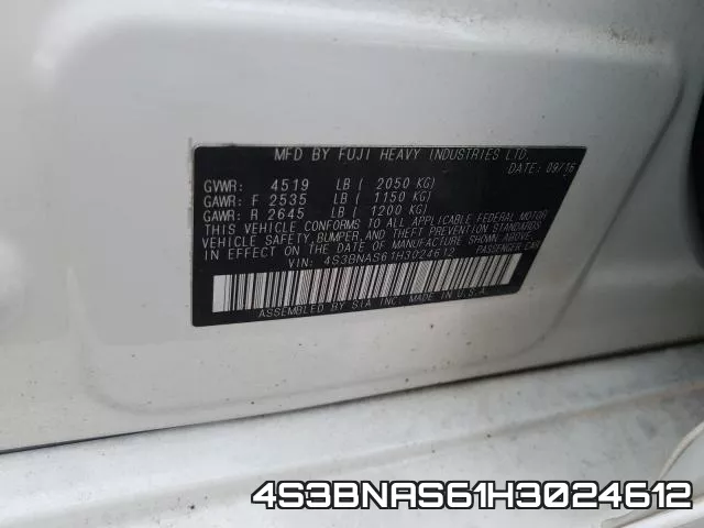4S3BNAS61H3024612 фото 2