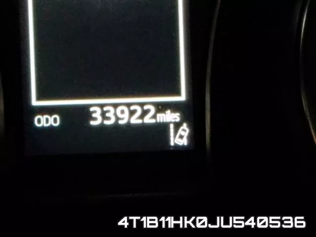 4T1B11HK0JU540536 фото 9