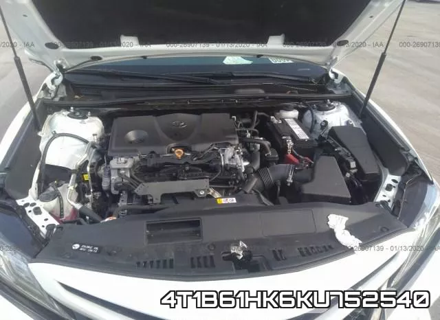 4T1B61HK6KU752540 фото 2