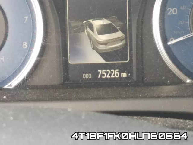 4T1BF1FK0HU760564 фото 9
