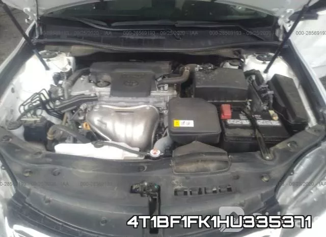 4T1BF1FK1HU335371 фото 2