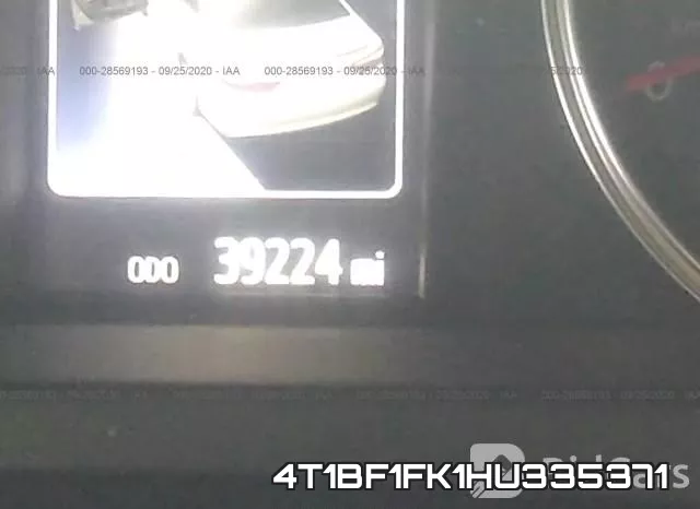 4T1BF1FK1HU335371 фото 8