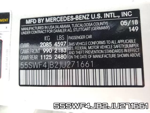 55SWF4JB2JU271661 фото 2
