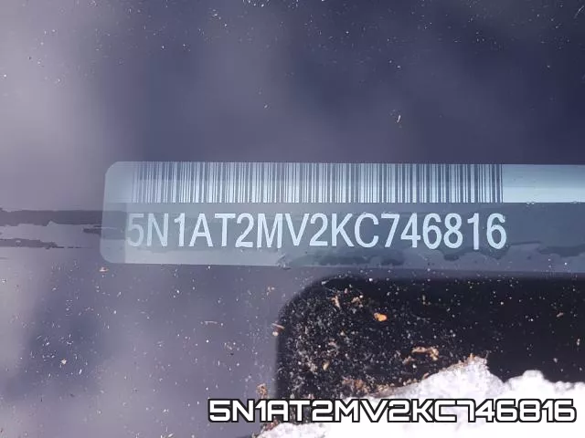 5N1AT2MV2KC746816 фото 2