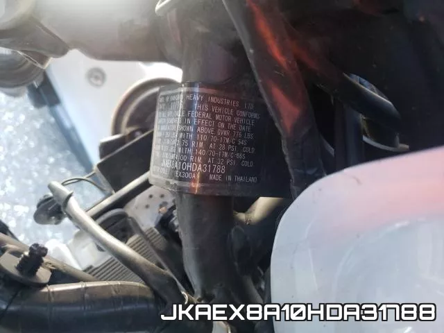 JKAEX8A10HDA31788 фото 2