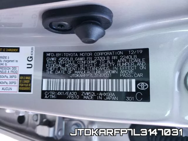 JTDKARFP7L3147031 фото 2