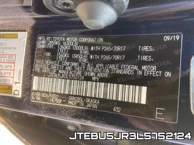 JTEBU5JR3L5752124 фото 2